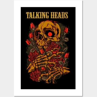 TALKING HEADS BAND Posters and Art